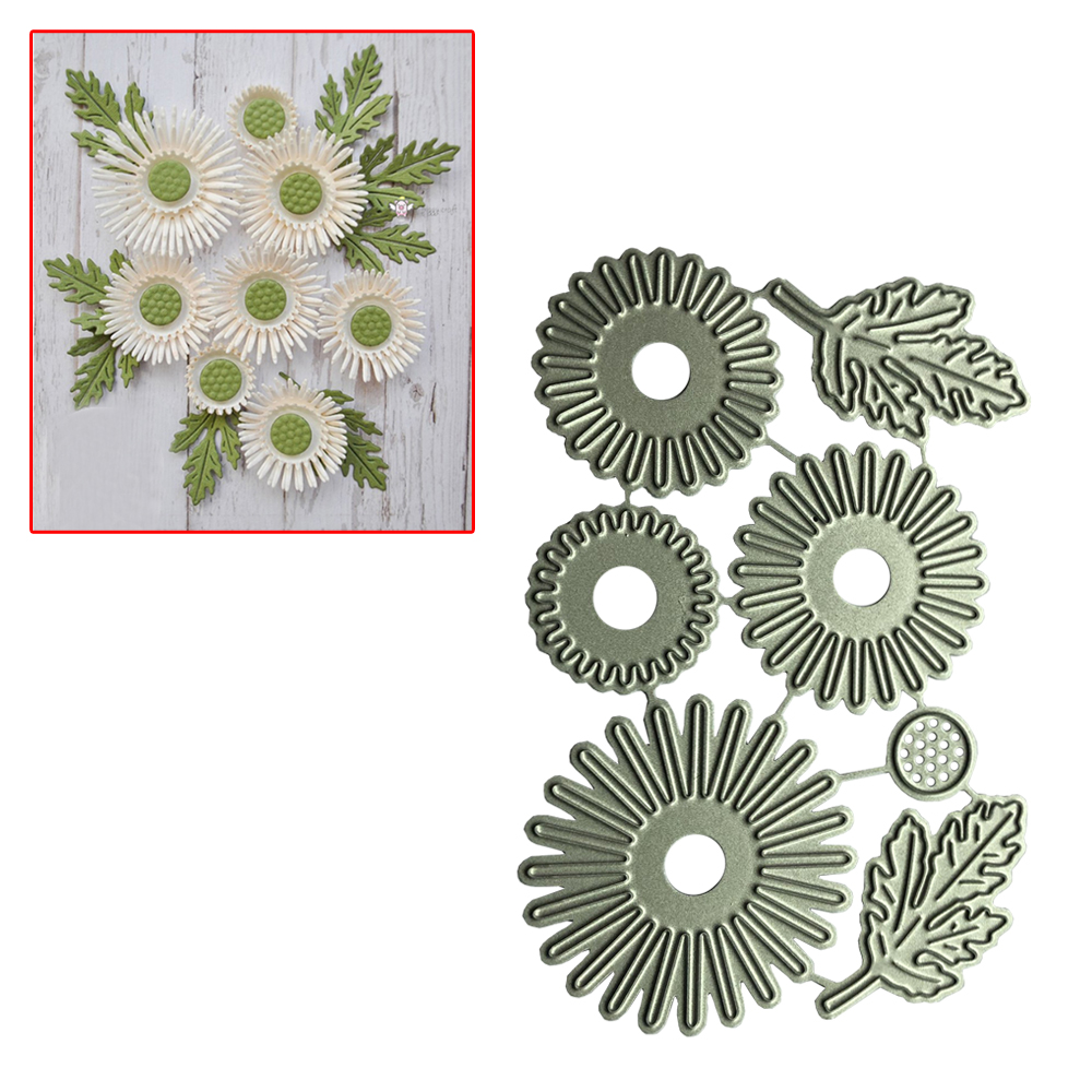 Description Picture 2 of item1Pc Flower Metal Cutting Knife Mold Embossing Mold Cutting and Pasting Handicraft Cards Making Stamps and Molds Scrapbooking