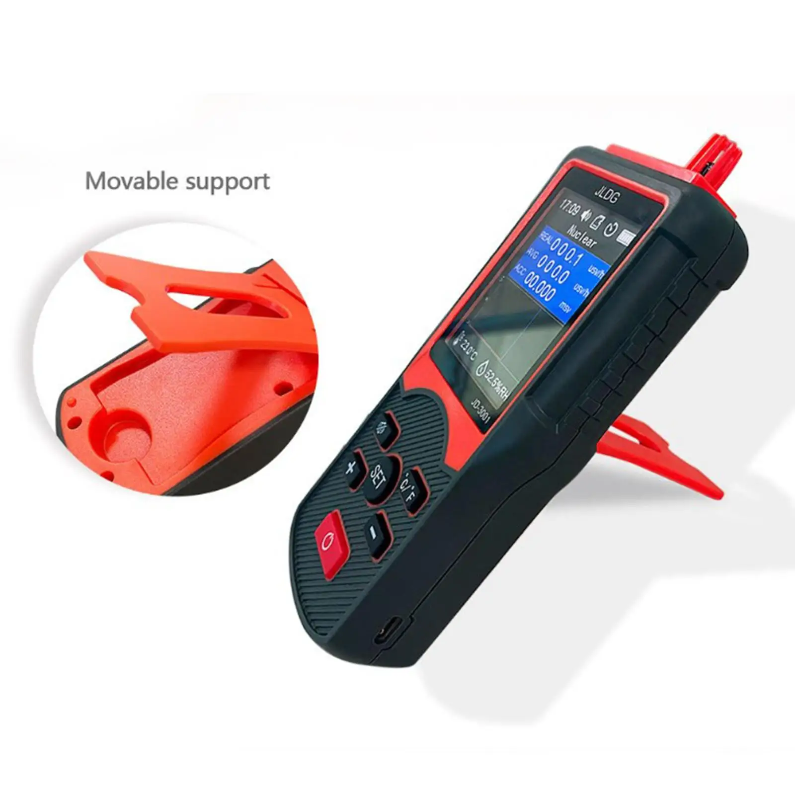 Tester Handheld High Sensitivity Nuclear Digital Meter for Personal Use Electromagnetic Field Industry Field