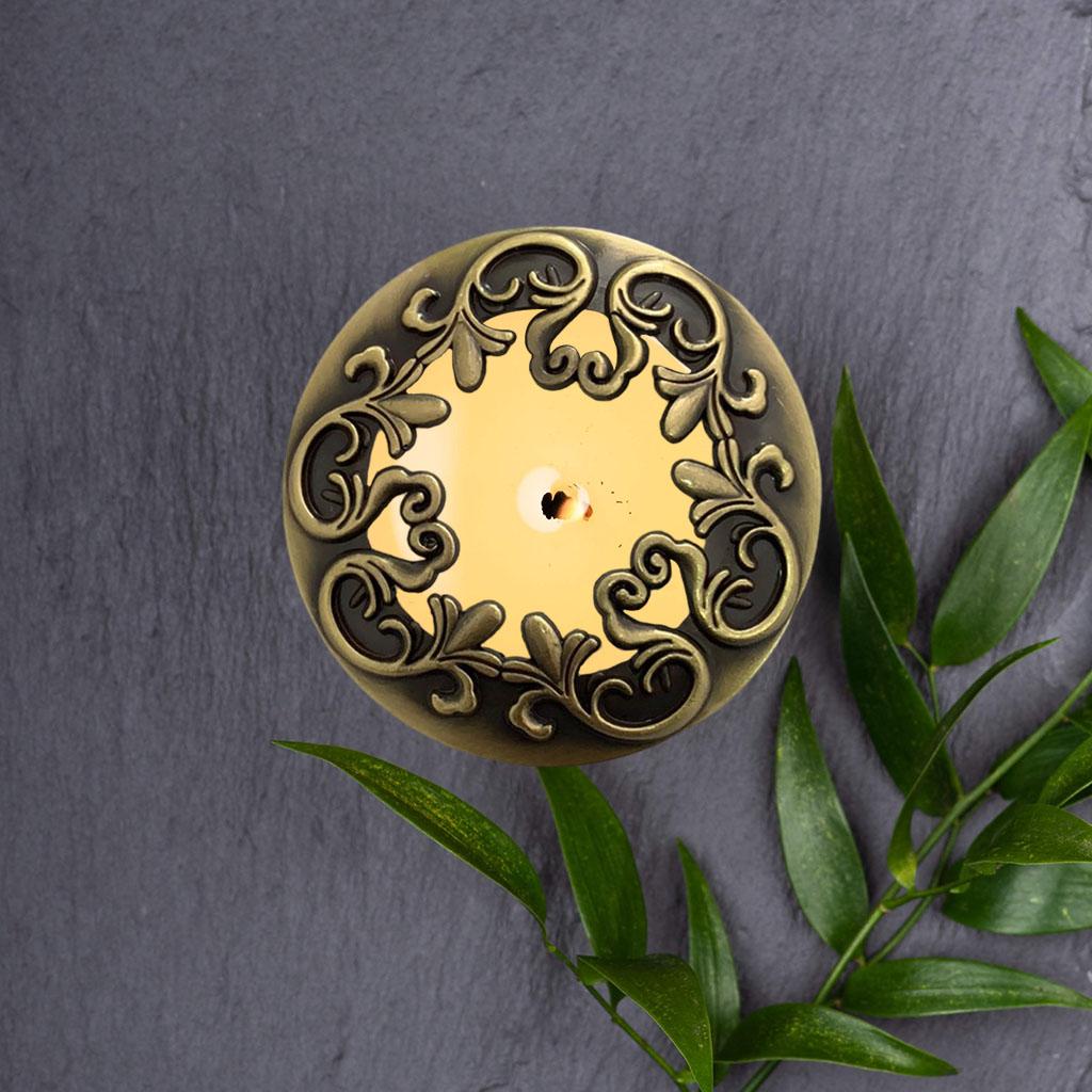 Candle Lid Antique Candles Topper Stable Buring 2.7'' Candle Shade