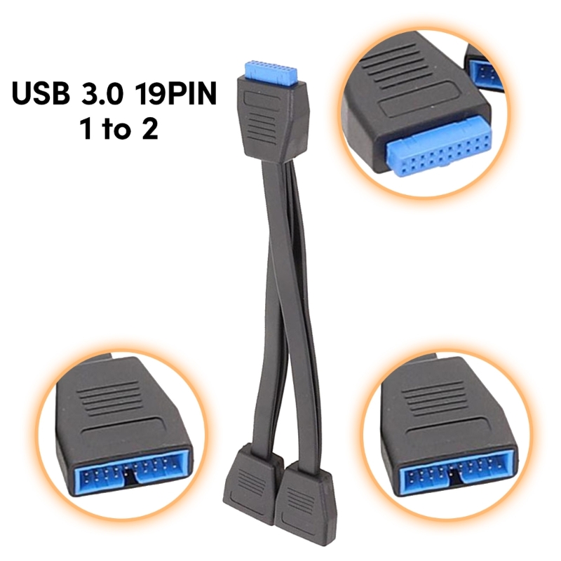 Cabo de extensão USB interno para placa-mãe