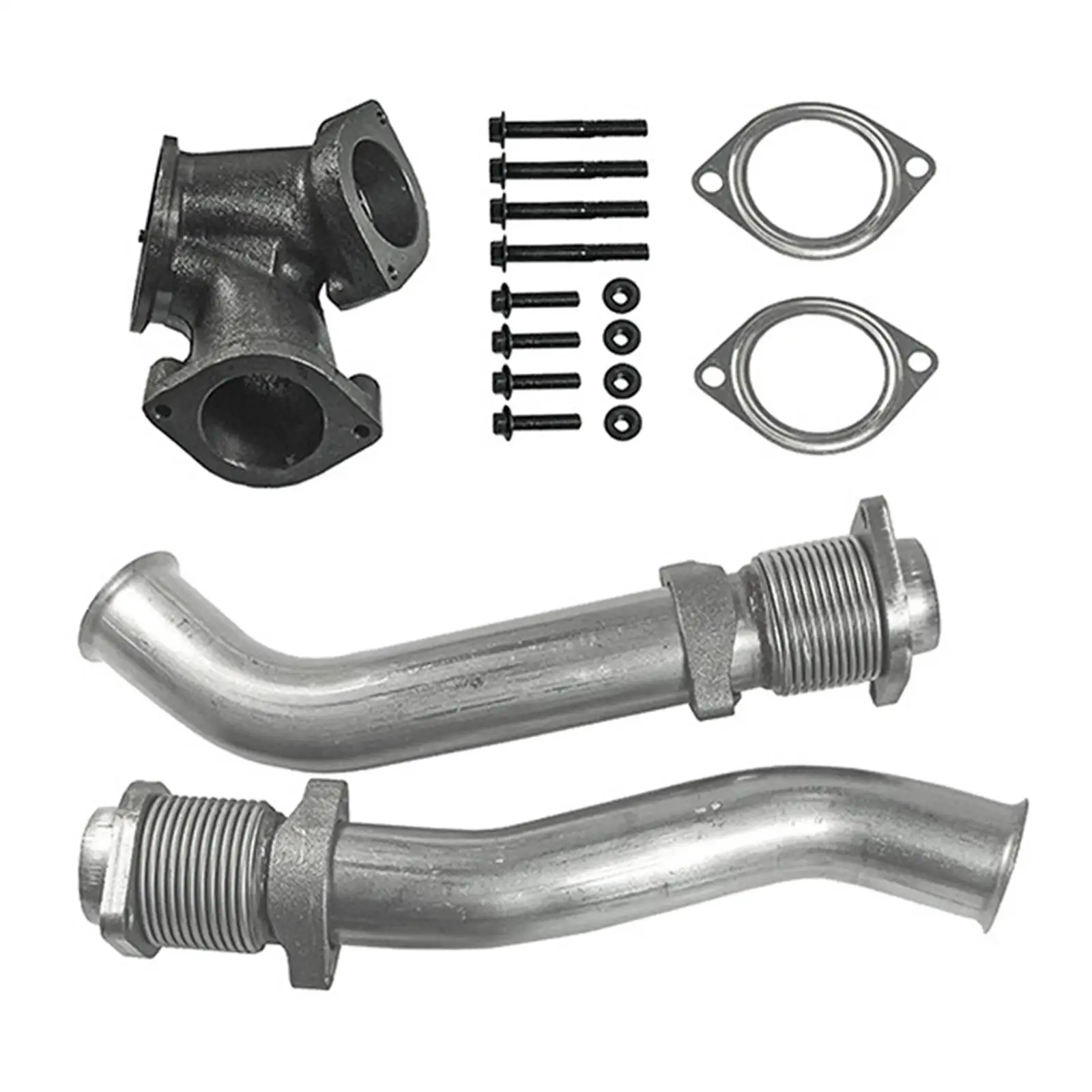 Turbocharger up Pipe Kit Diesel Turbine Pipe Kit 679005 F4TZ6K854C Assembly Car Accessories for F250 F350  Professional Durable