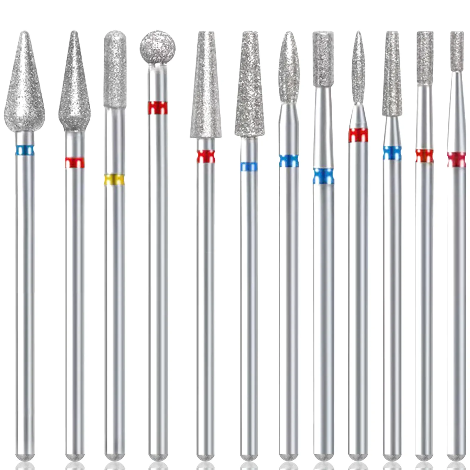 Best of Nail Drill Bits Milling Cutters Pedicure Diamond Burrs For Ceramic Cuticle Clean Tools Nails File Grinding Head Accessories Reviews & Tips