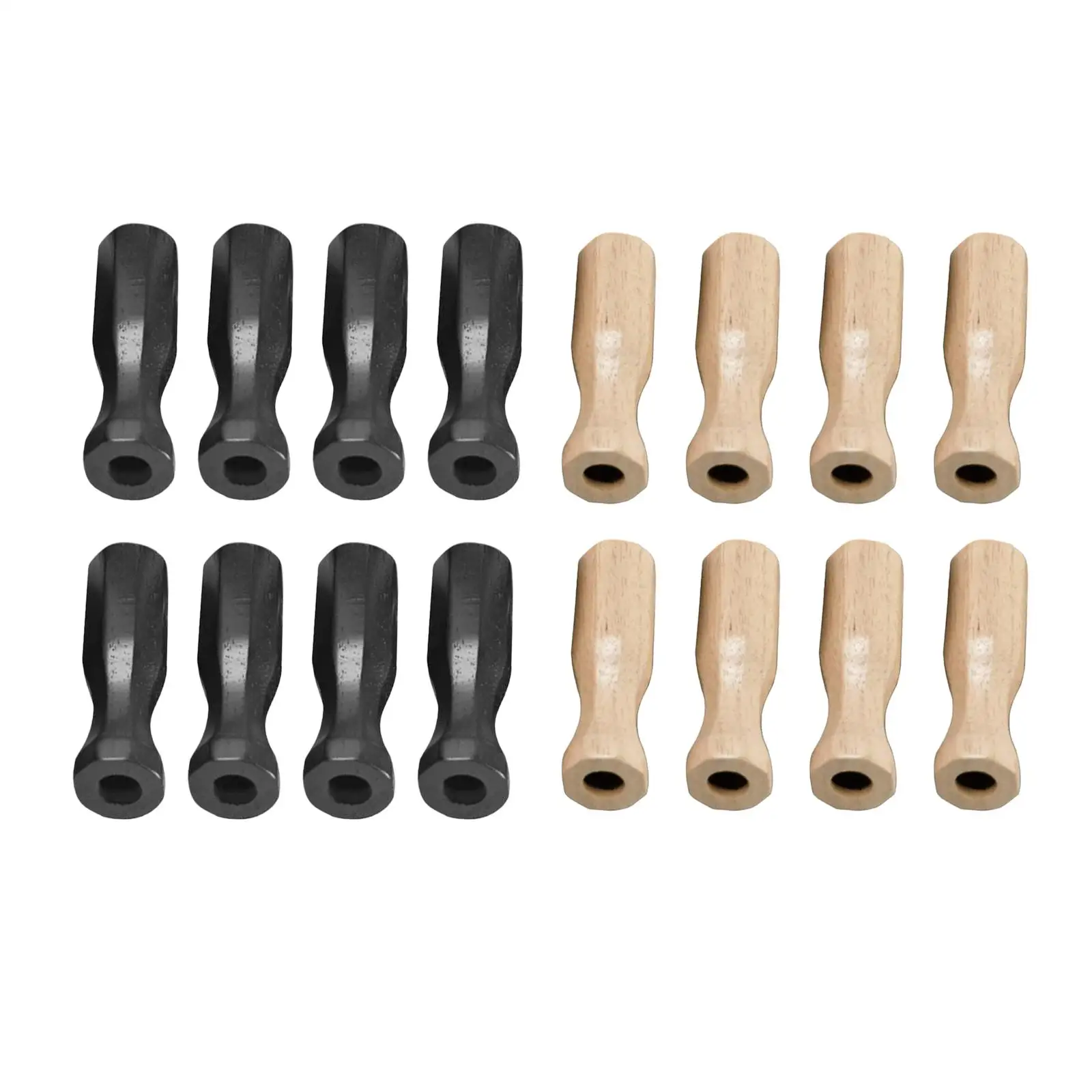 8Pcs Soccer Table Grips Replacements Portable Part Non-Slip Handle Rod for Game