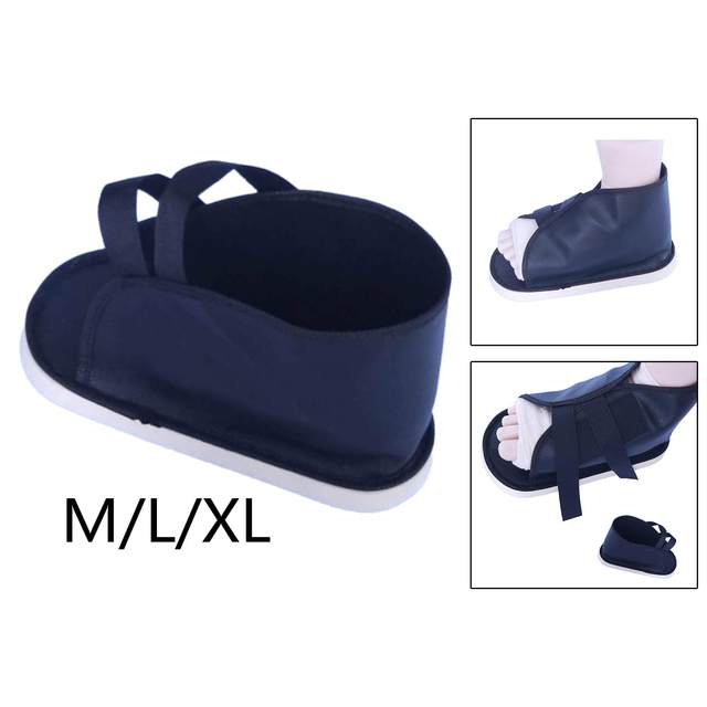 DMI Post Op Shoe - Surgical Walking Boot For Plantar Fasciitis & Foot Pain - Lightweight, Adjustable Straps - Men's Shoe Size 9-11 | Buy Now With Express International Delivery