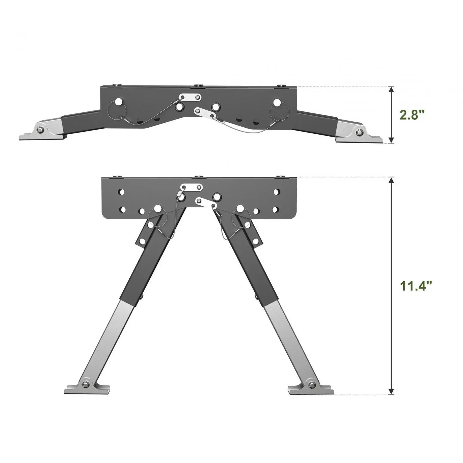 RV Step Stabilizer RV Step Support Stabilizer Folding Outdoor Multifunctional Quickly and Easily Adjust Height RV Accessories