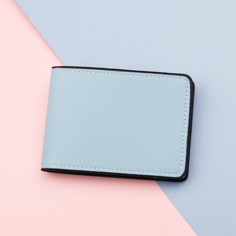 Ultradünne Autodokumente Ausweishalter Herren Damen Pu-Leder Kartenhalter Abdeckung Geldbörse Brieftasche Hülle – Detail 6