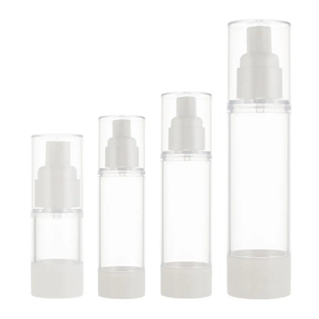 2 Pack Makeup Airless Pump Spray Bottles Portable Toner Fine Mist Vacuum Sprayer