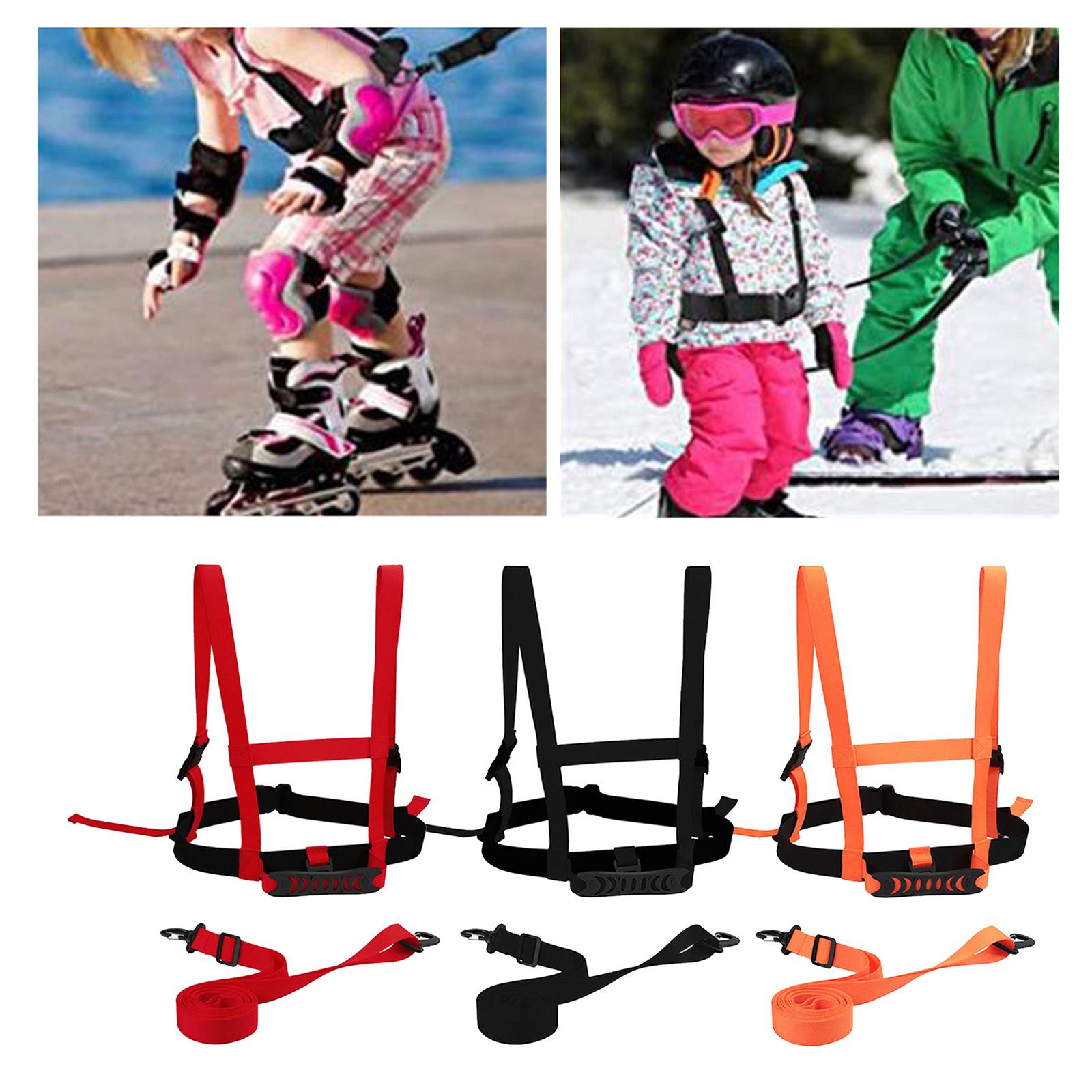 Kids Ski Harness Safety Shoulder Strap Leash for Snowboard Training Cycling