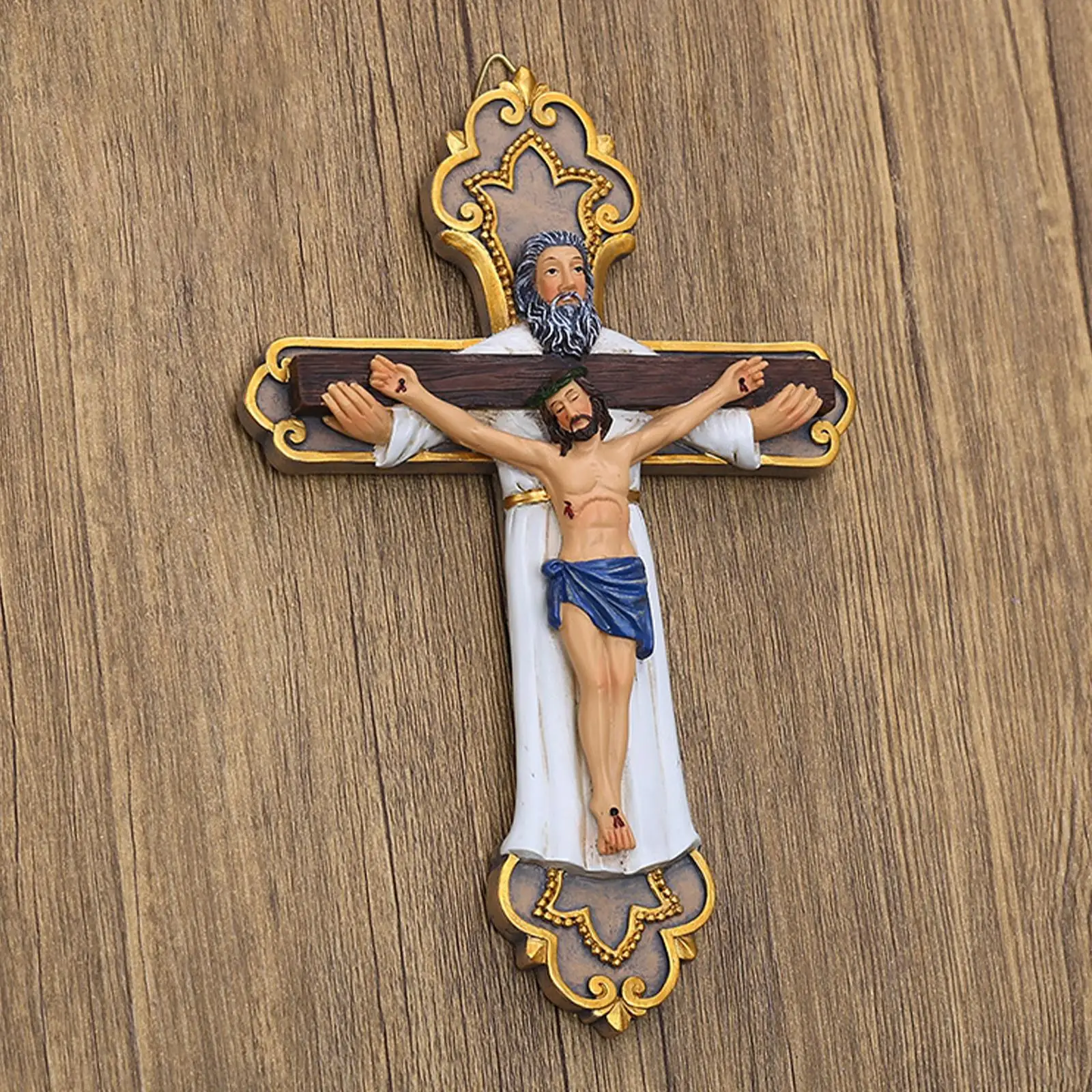 Holy Wall Crucifix Catholic Jesus Cross for Religious Ornament