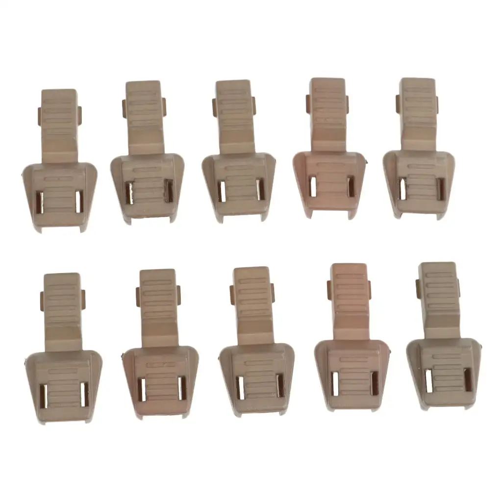 10 PCS Zipper Pull Cord Lock Cord Ends Buckle  Shoes  Backpack