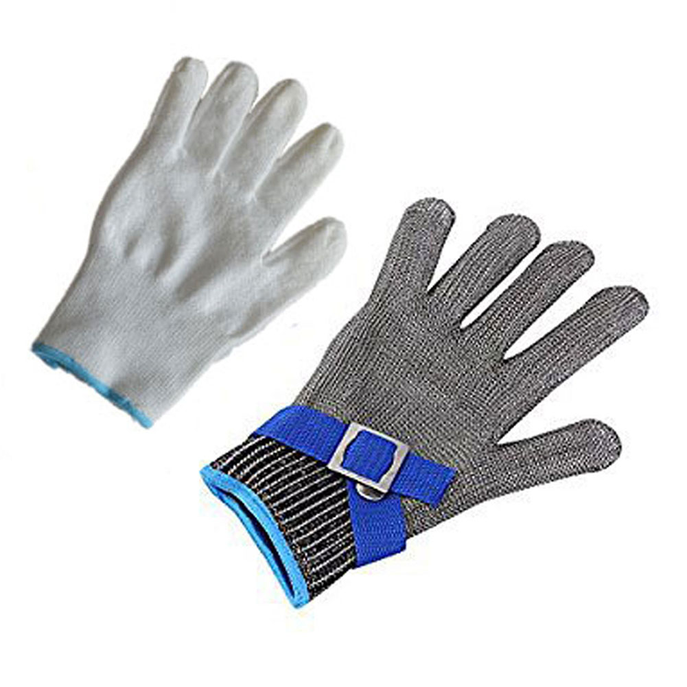 stainless steel mesh cutting gloves