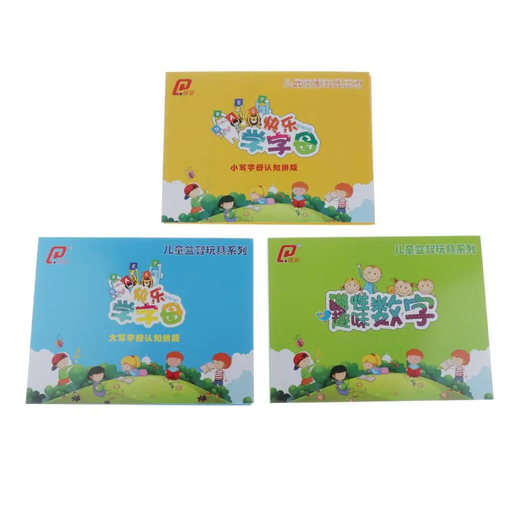 Magnetic Uppercase and Lowercase Letters Numbers Paste for Kid Toy Style