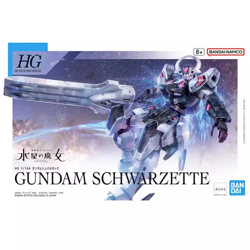 Bandai Gundam HG 1/144 The Witch From Mercury SCHWARZETTE