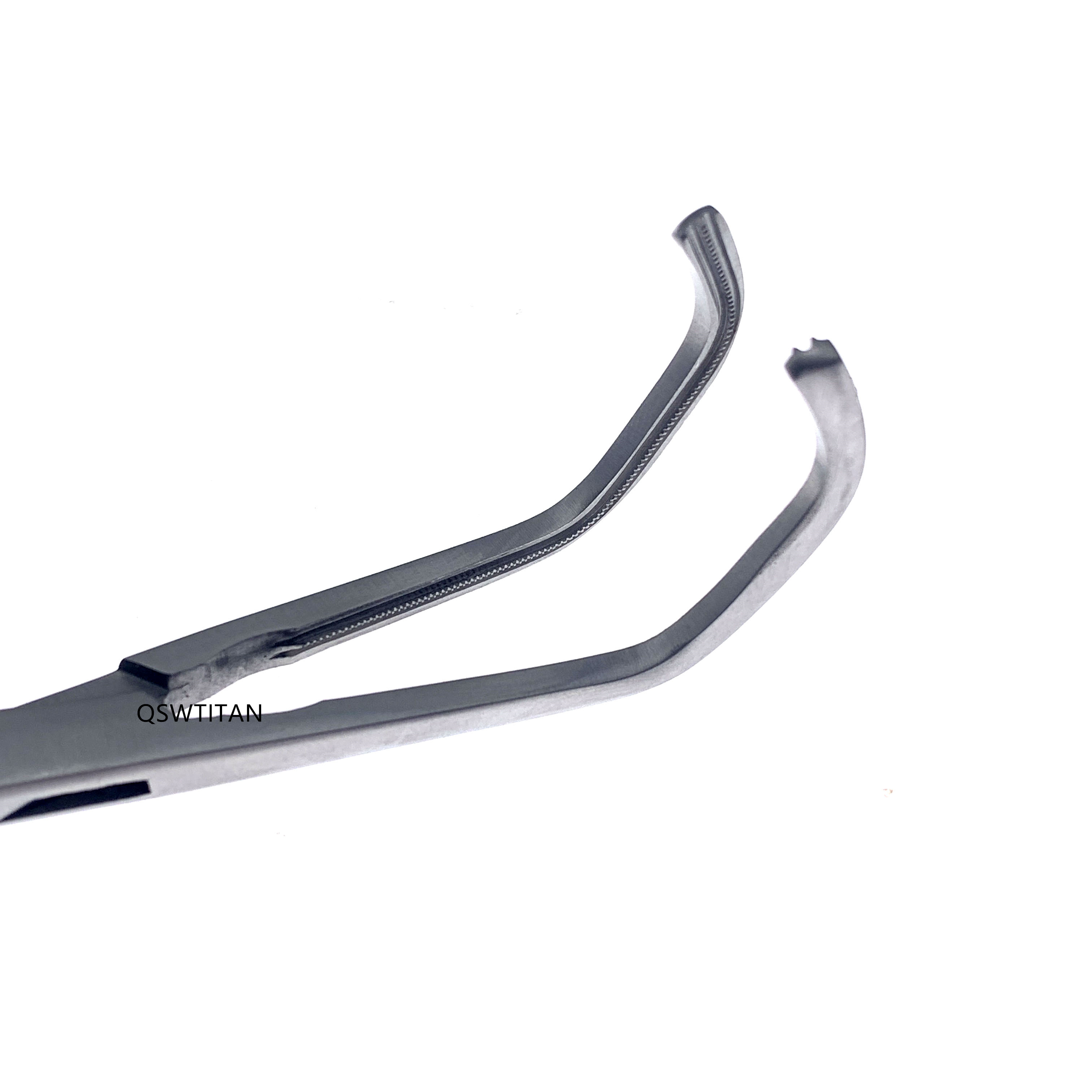 Atraumatic Jaw Tips Vascular Clamps Aortic Exclusion Clamp stainless steel Cardiovascular surgical instruments