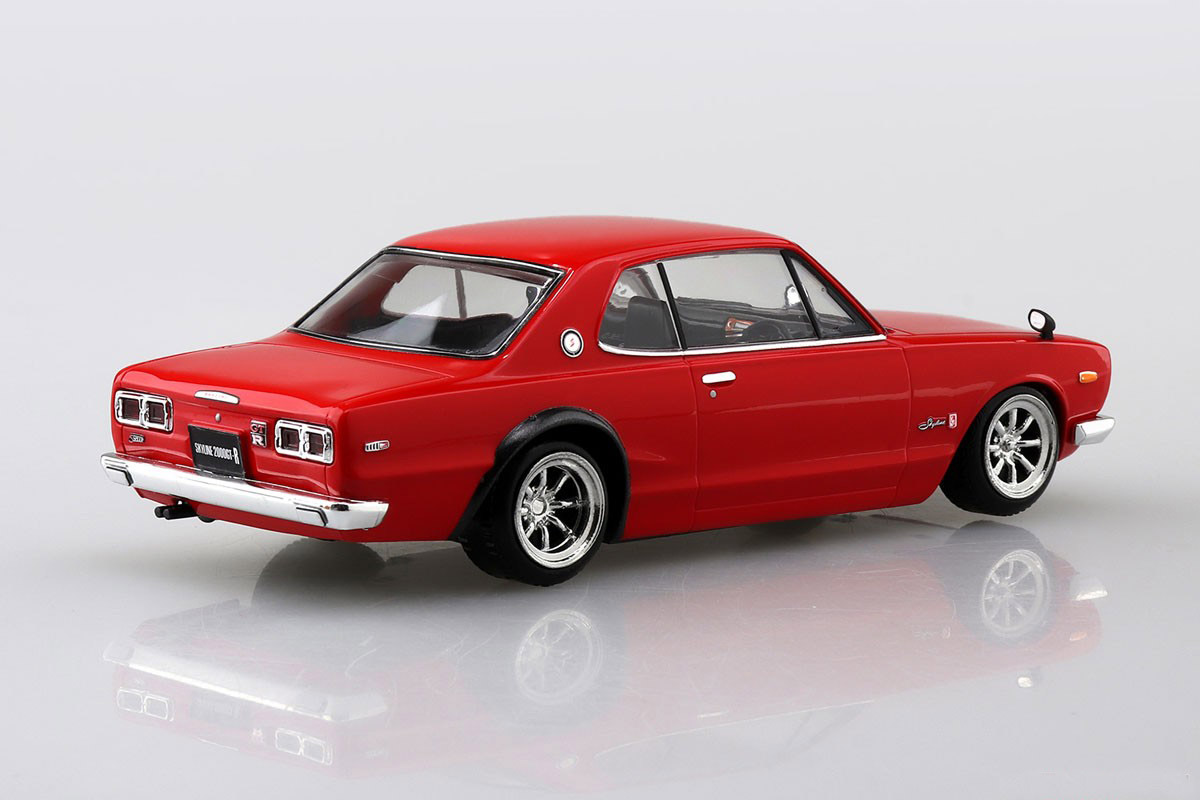 Aoshim1/32 NISSAN SKYLINE 2000 GT-R красный набор для самостоятельной  сборки пластиковые модели автомобилей наборы для строительства игрушки  подарки для взрослых детей | AliExpress