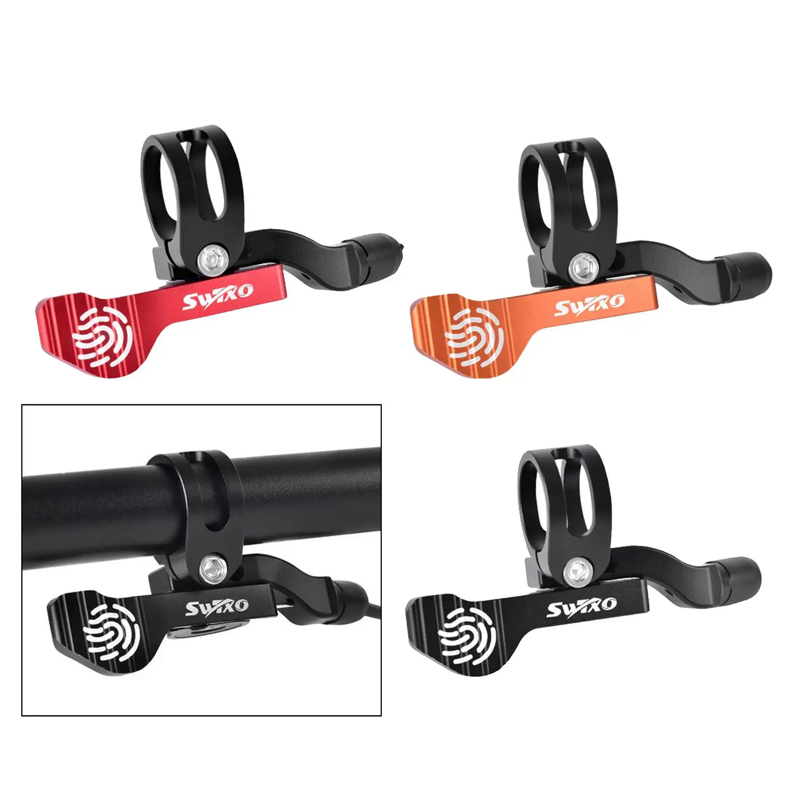 Adjustable Seatpost Dropper Remote Lever 2 Way Mount Bike