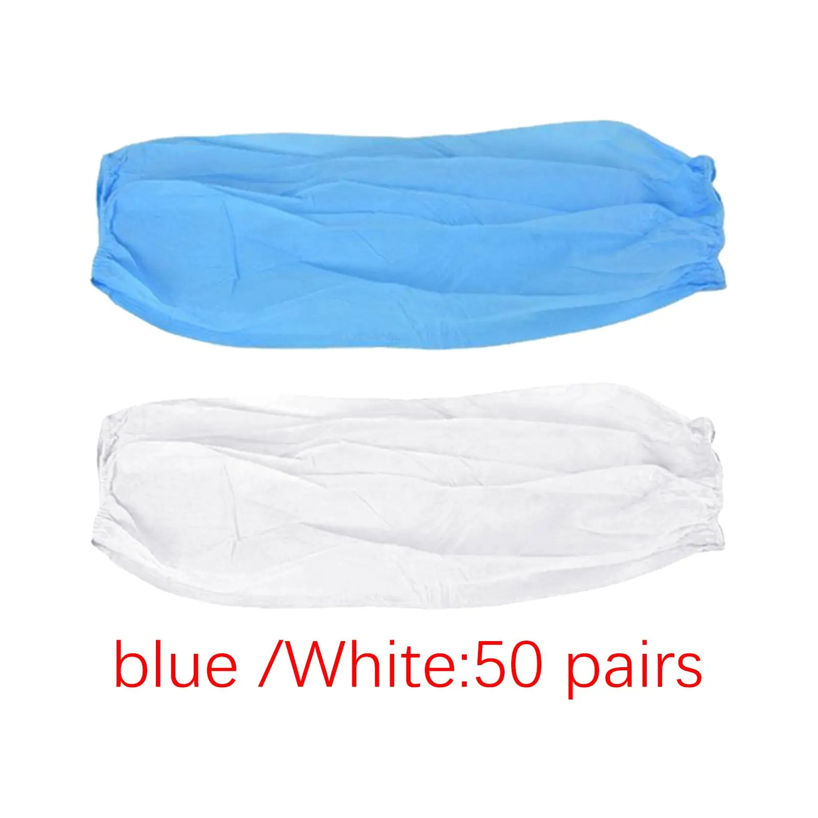 100 Pieces Disposable Arms Sleeves Covers Non Woven Fabric Durable Professional Lightweight