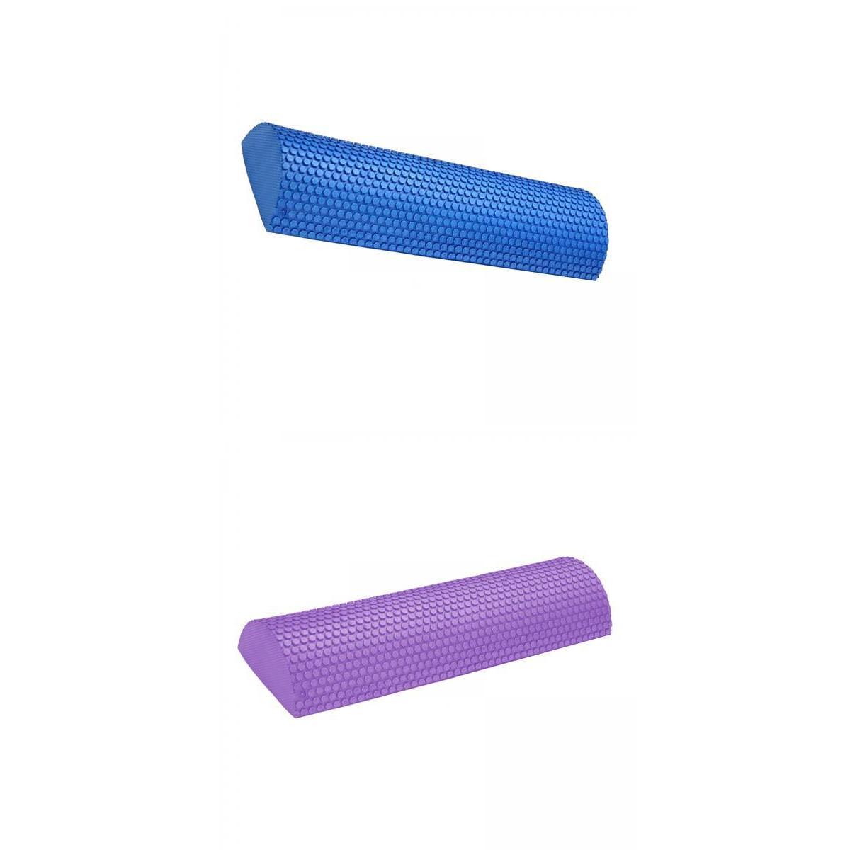 2x Foam Roller Half Round Massage Yoga Pilates Fitness Yoga