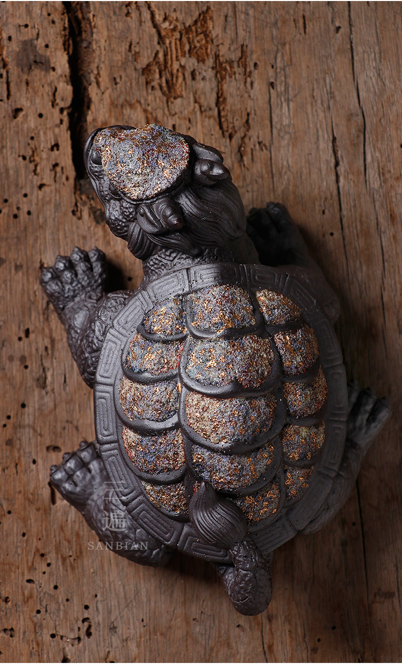 Rock and Mineral Colorful Dragon Turtle_10.jpg