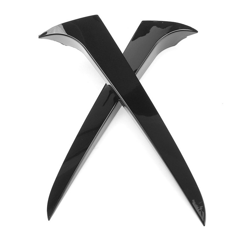 Auto Hinten Fenster Seite Splitter Stamm Diffusor Canards Spoiler ABS Für BMW X3 F25 2011-2017 Auto glänzend Schwarz Spoiler Zubehör – Detail 8