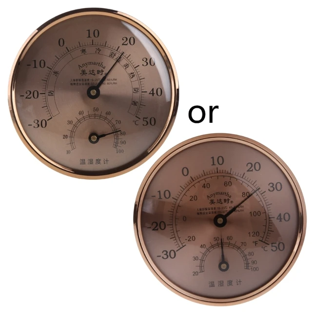 Innen-Außenthermometer-Hygrometer, Außenthermometer mit großen Zahlen,  dekorative Außenthermometer für Terrassen-Dropship - AliExpress