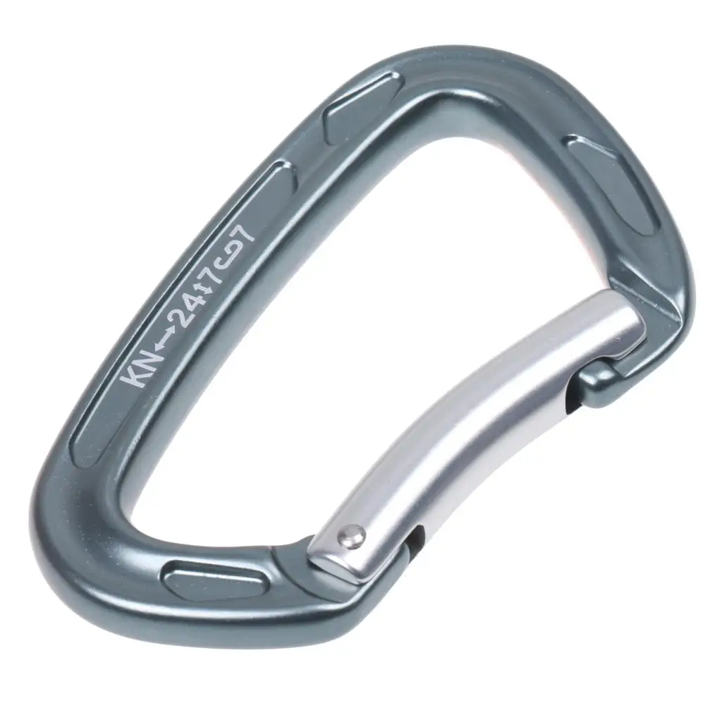 CE Certified - 2 Pieces / KN Outdoor Mountaineering  Climbing  Carabiner , Rappelling  Safety Equipment