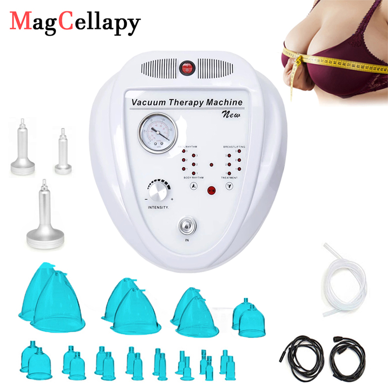 Best of 24 Cup Vacuum Breast Augmentation Therapy Machine Breast Hip Amplification Pump For Slimming Lymphatic Drainage Chest Massage Reviews & Tips