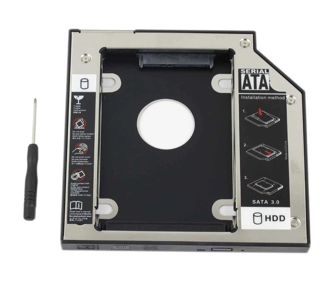 New 2nd Sata Ssd Hard Drive Hdd Caddy For Lenovo Ideapad