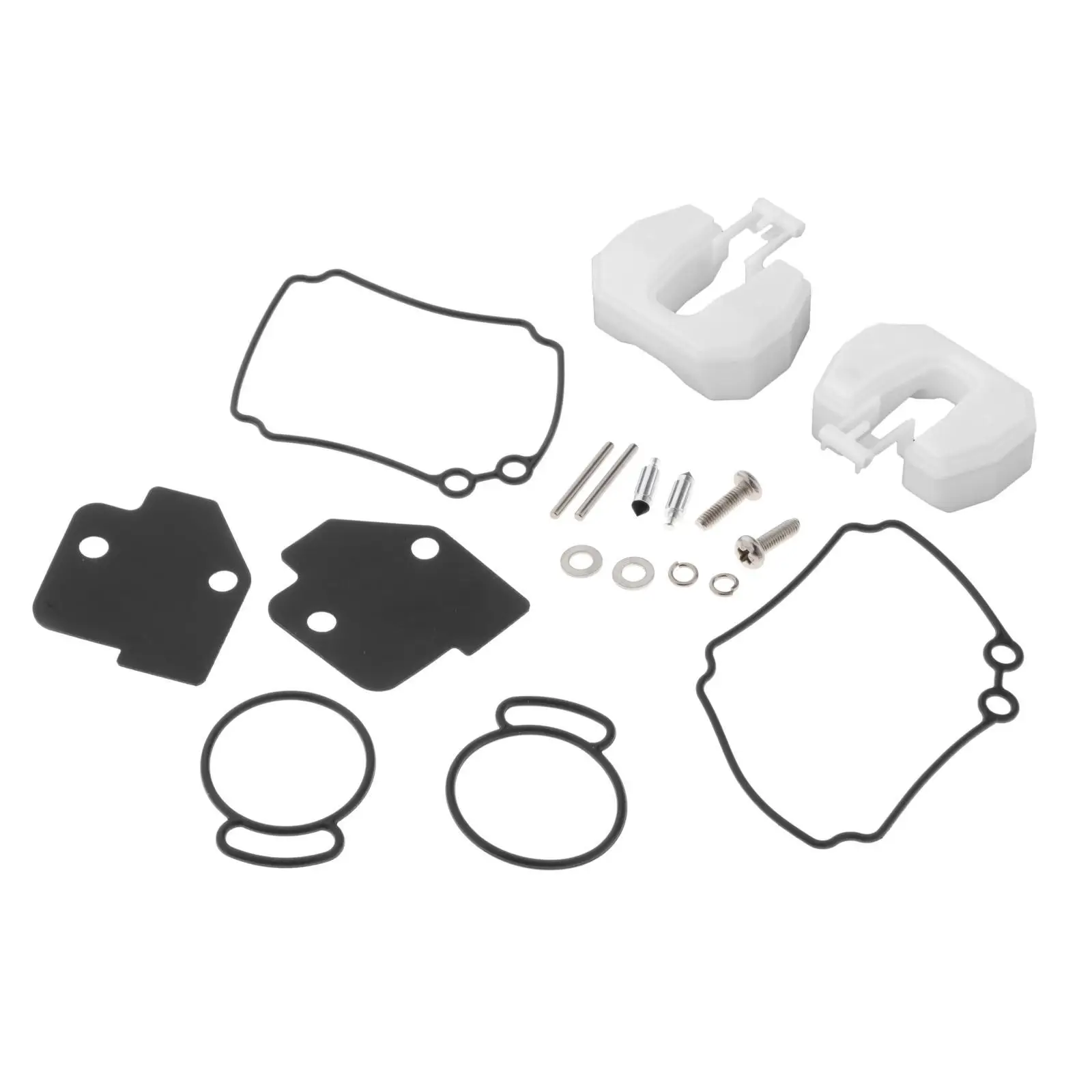 6L2-W0093-00-00 Carburetor Repair Kit Fit for Yamaha 2-Stroke Outboard Engine 20HP 25HP Replaces Accessories