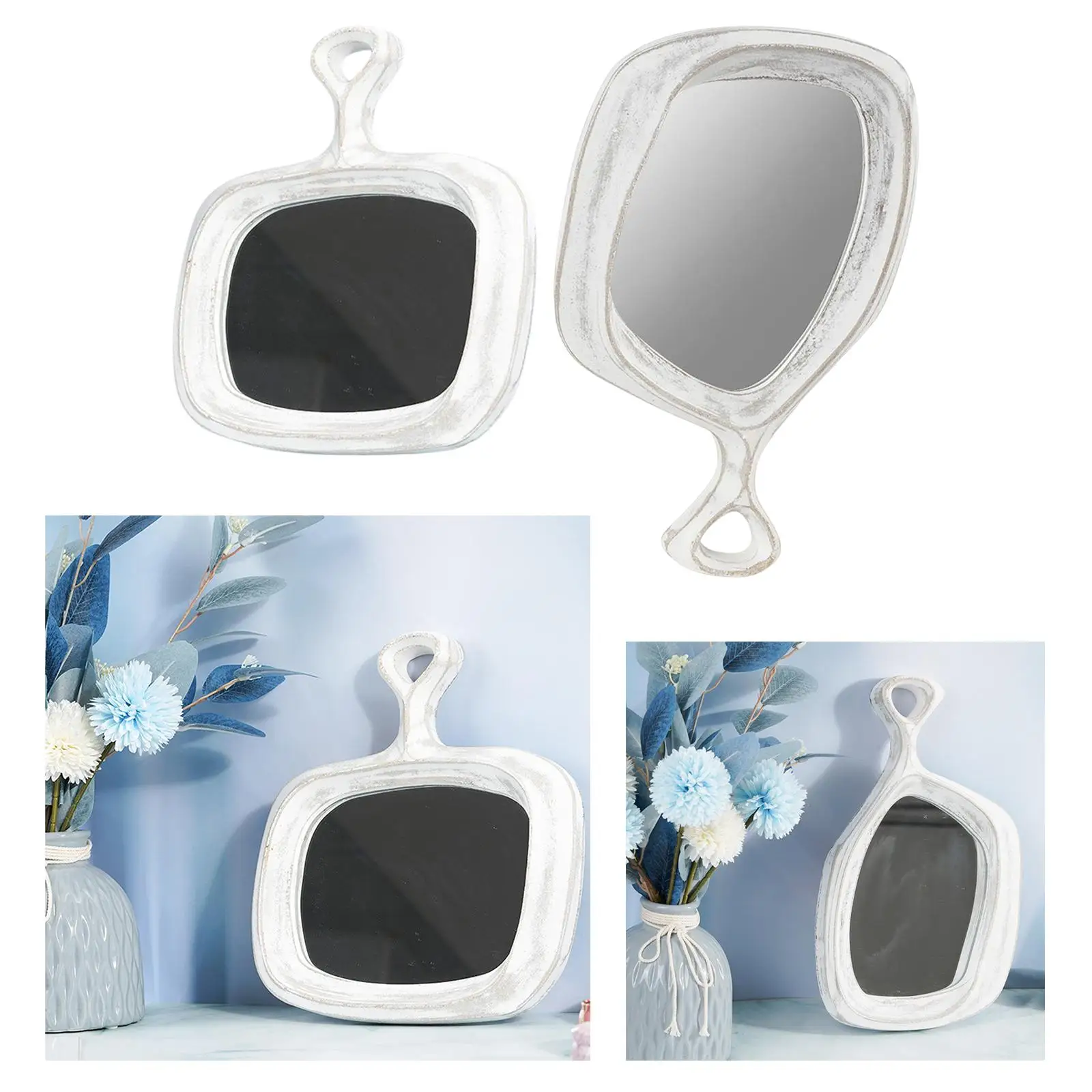 Makeup Mirror Desktop Mirror for Dressing Table Shower Shaving Home