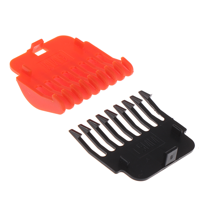 Description Picture 4 of item1 Set T9 Hair Clipper Guards Guide Combs Trimmer Cutting Guides Styling Tools Attachment Compatible 1.5/ 2/ 3/ 4/ 6/ 9mm