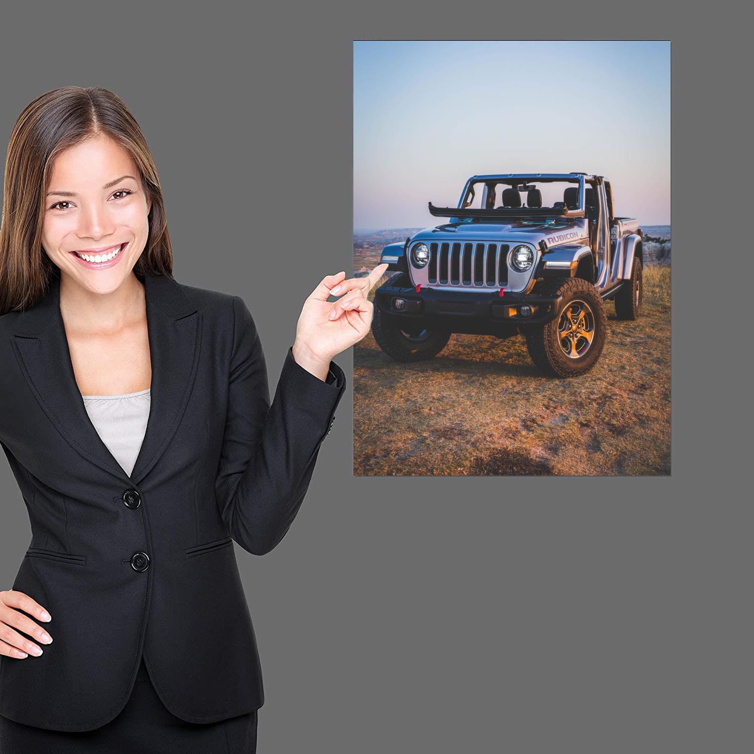 Постер jeep wrangler 24x3, 6 фотографий, холст, настенное искусство,  постеры для гостиной, картина для спальни | AliExpress