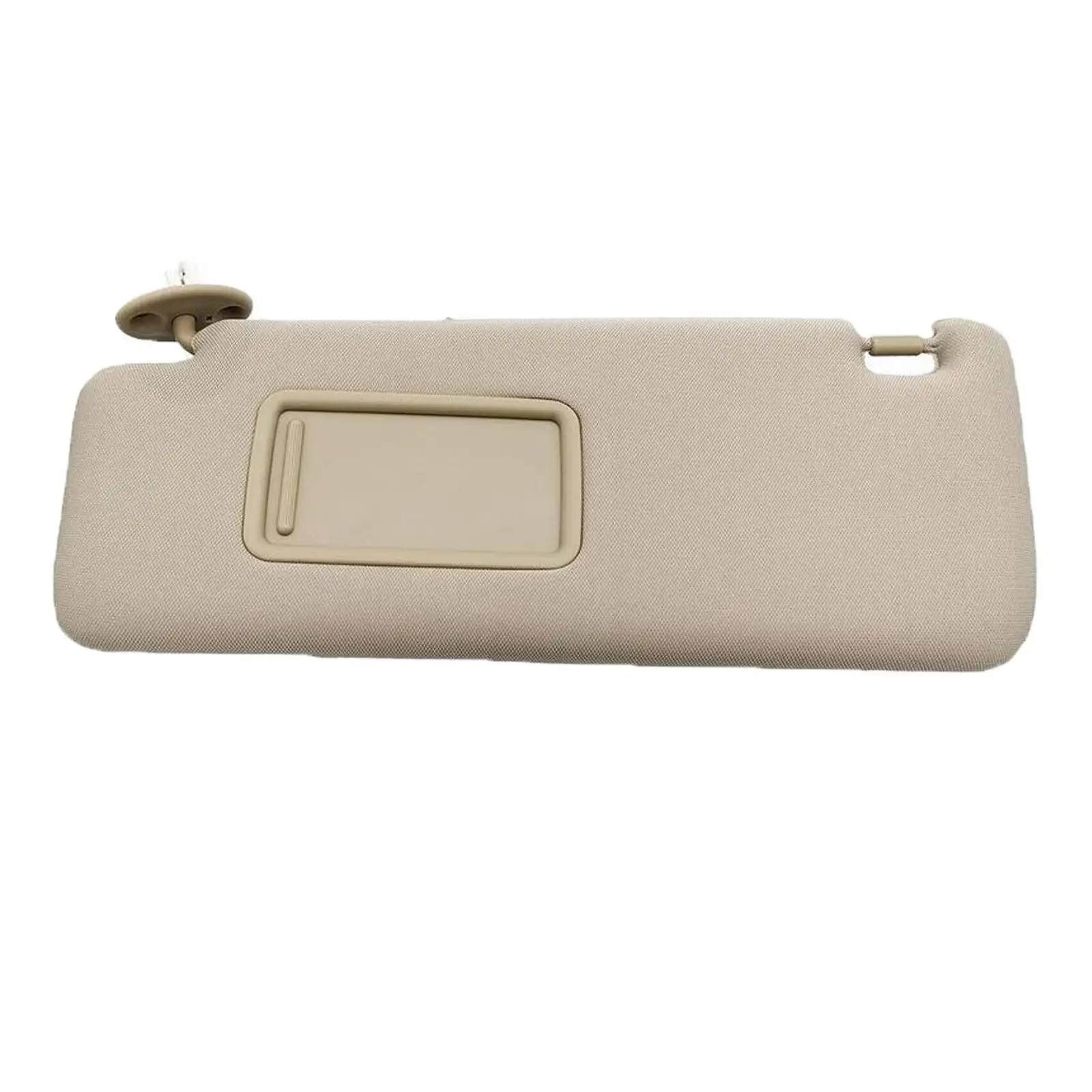 Sun Visor Direct Replacement with Mirror Beige Repair Parts ,Easy to Install ,Replaces Accessories 74320-35A91E1 for Prado
