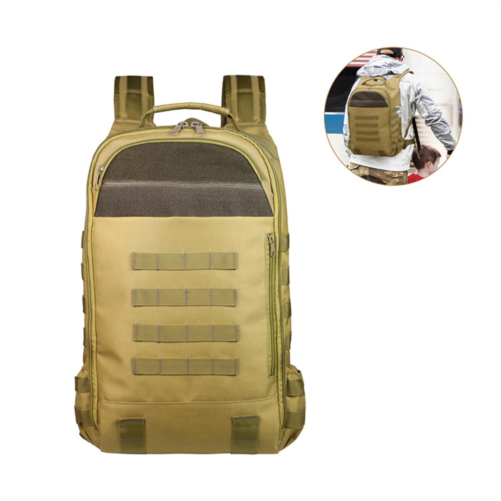 Daddy Diaper Backpack Camping Bag Large Capacity Folding with Changing Pad Portable Multipurpose Knapsack for Men Travel Fishing