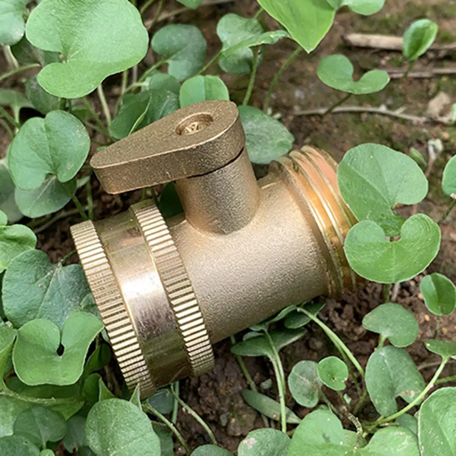 Brass Garden Hose Adapter Watering Connector Connection Tube Fittings Replacements Gardening Accessories for Outdoor Garden Lawn