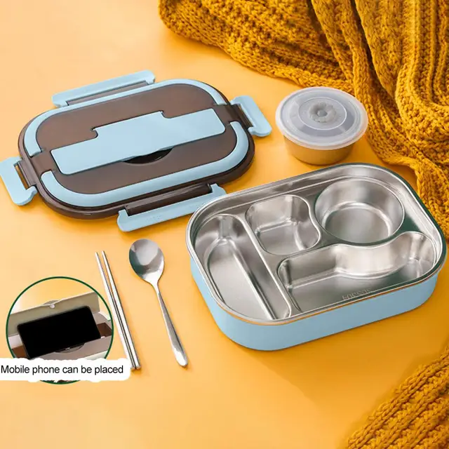 Lunch Container Water Can Be Heated Leak-proof Shock-proof Food-holder  BPA-Free Hot Food Warmer Bento Box School Supply – the best products in the  Joom Geek online store