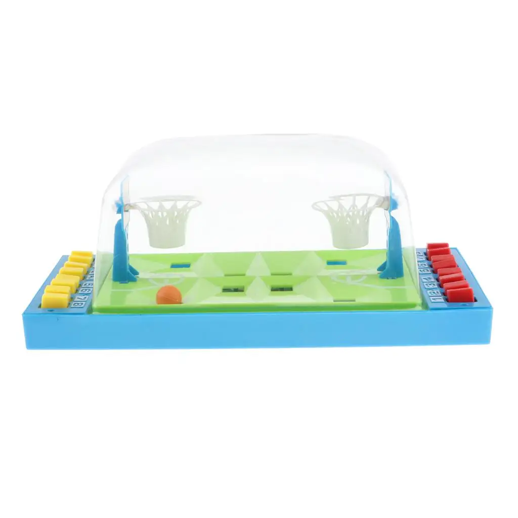 Kids Finger Ejection Basketball Field Toy Set Tabletop Toys