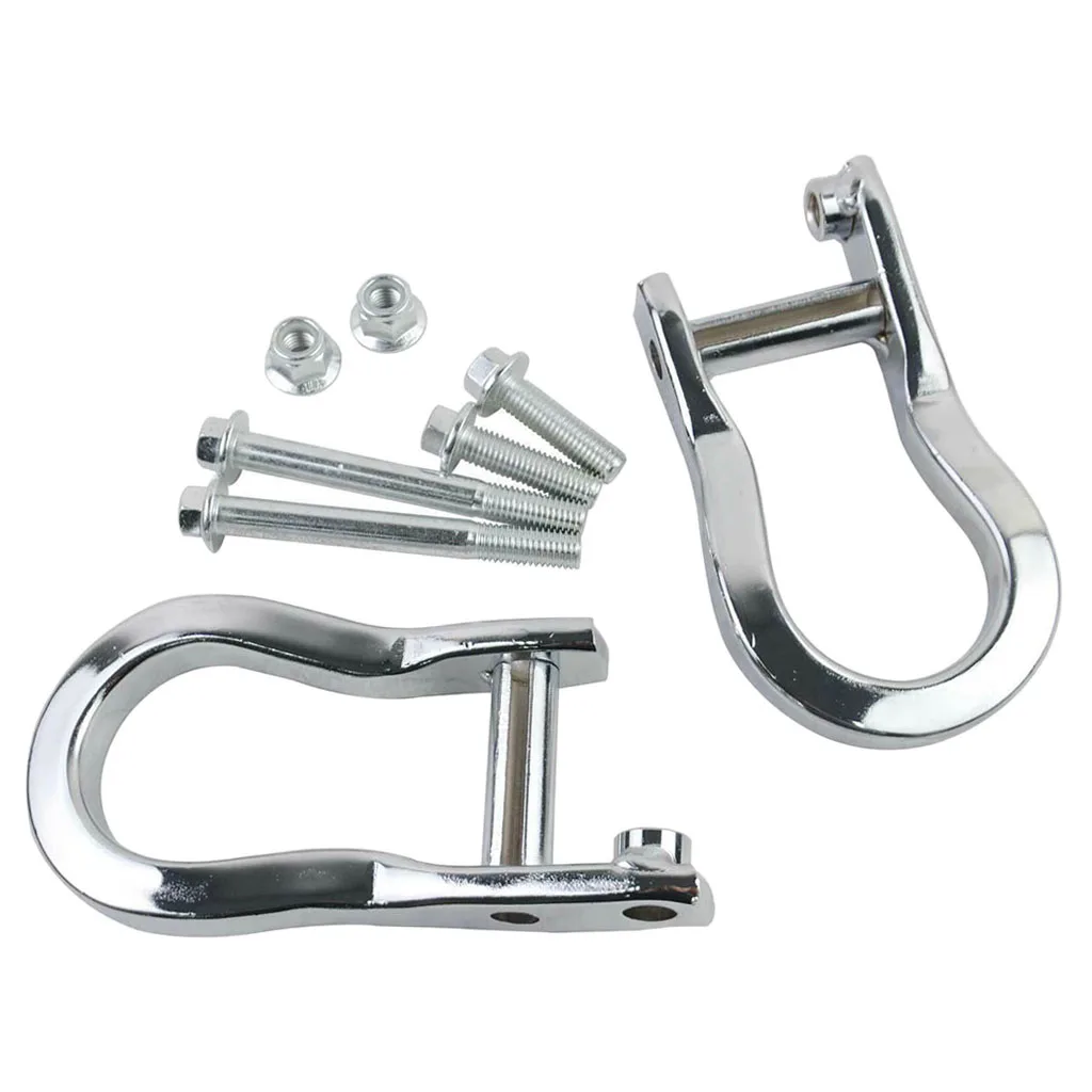 1 Pair Tow Hooks Fits for     1500 2007-2019 Replaces