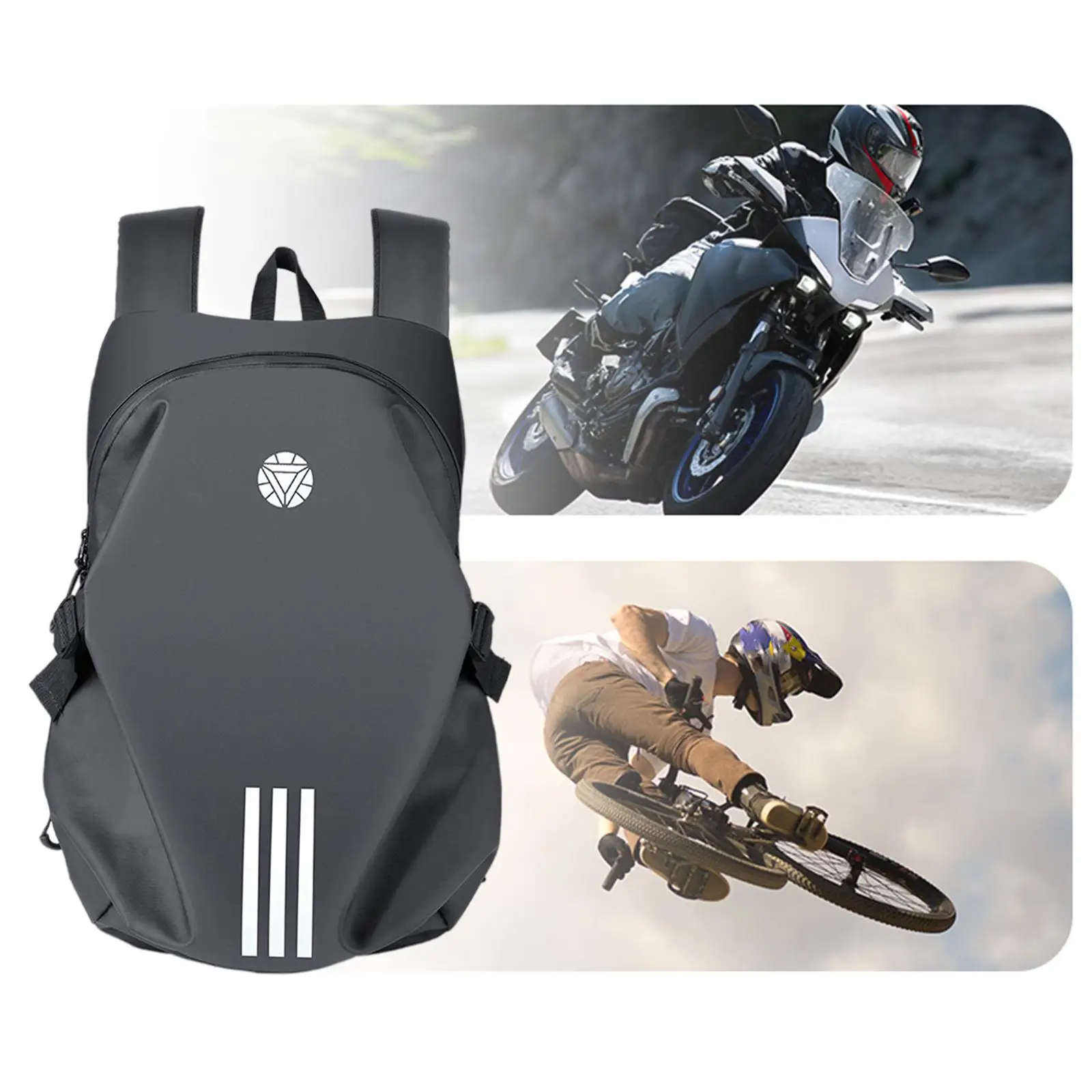 moto  Backpack Bag Waterproof & Multifunctinal Sports Backpack