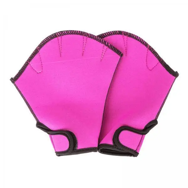 2x 1 Pair Unisex Adult Water Gloves Water Shaped Mesh Swimming Gloves  Snorkeling Surfing Gloves