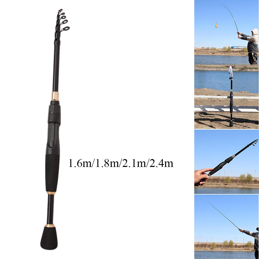 Fishing Rod Portable Telescopic Fishing Pole for Inshore Fishing Steelhead