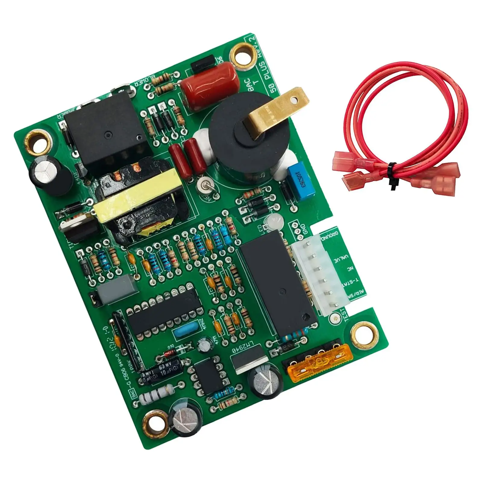 Ignitor Board 12V DC with Fan Control Direct Replace Ignition Board 50 Plus Pins