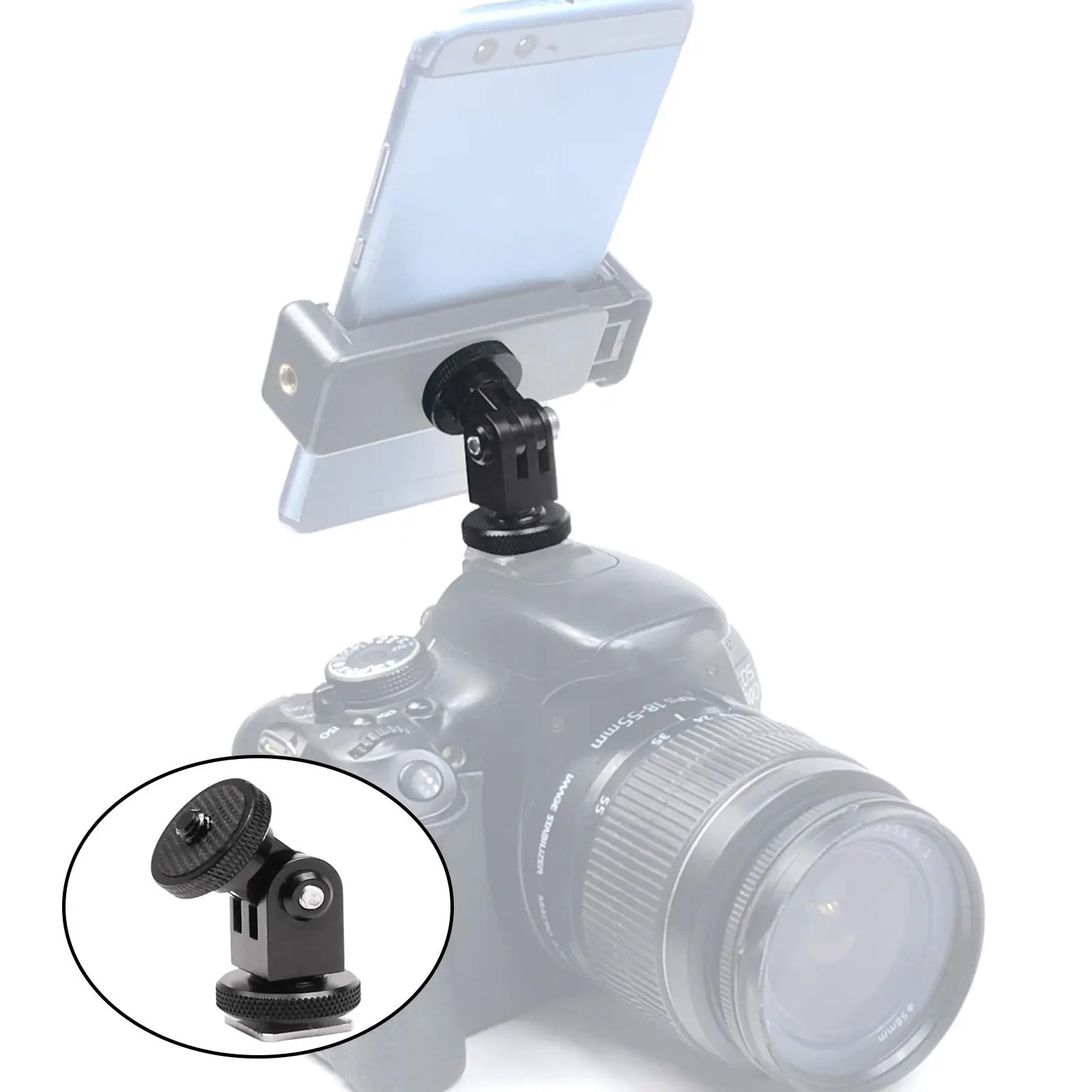 Professional Panoramic  Pan  with 1/4 Inch  Plate Bubble Level for for Tripod Monopod Slider