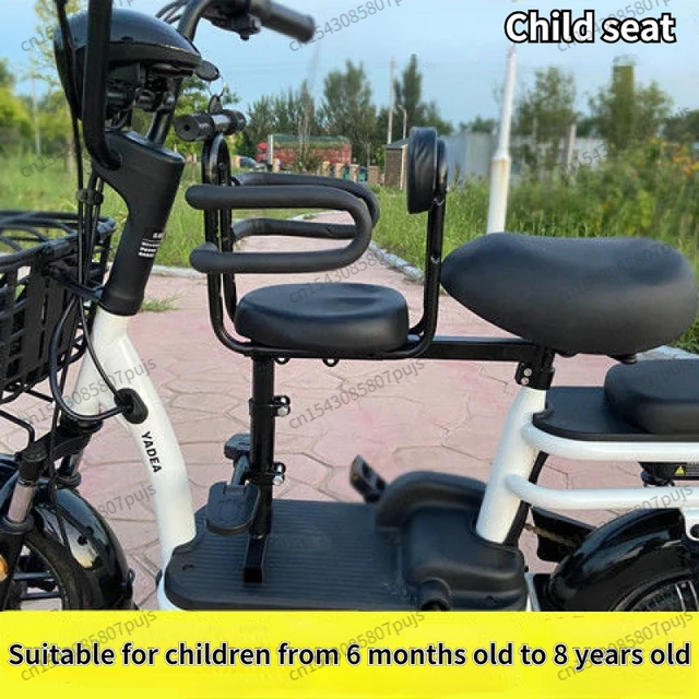Elektro roller vorne Kindersitz bequem und weich Sitzkissen Elektromotor  rad vorne Kindersitz - AliExpress