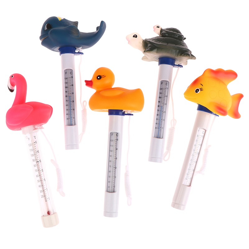 Title 8, 1Pc Cartoon Tier Wasser Temperatur Messen Meter...