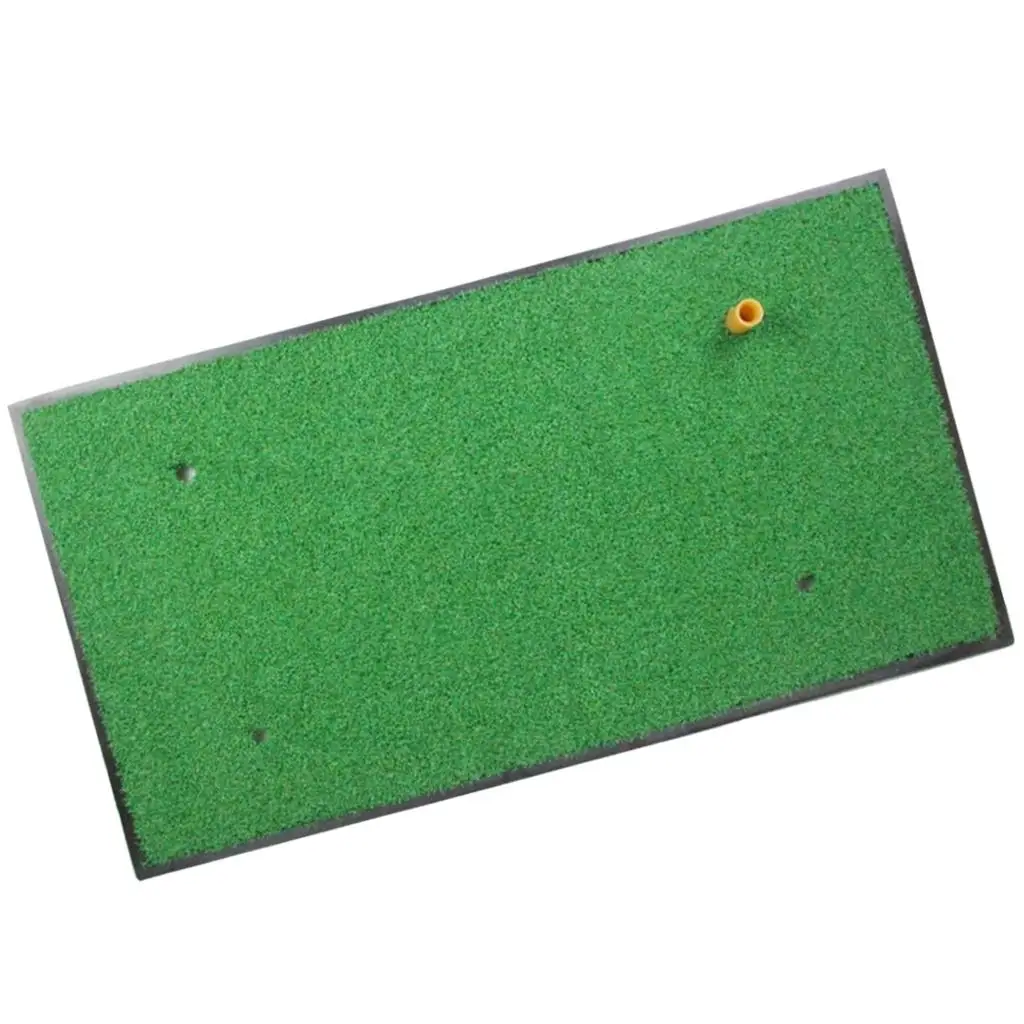Sturdy Golf Turf Mats Standard Residential   with Anti-Slip Rubber Base and 4-Holes