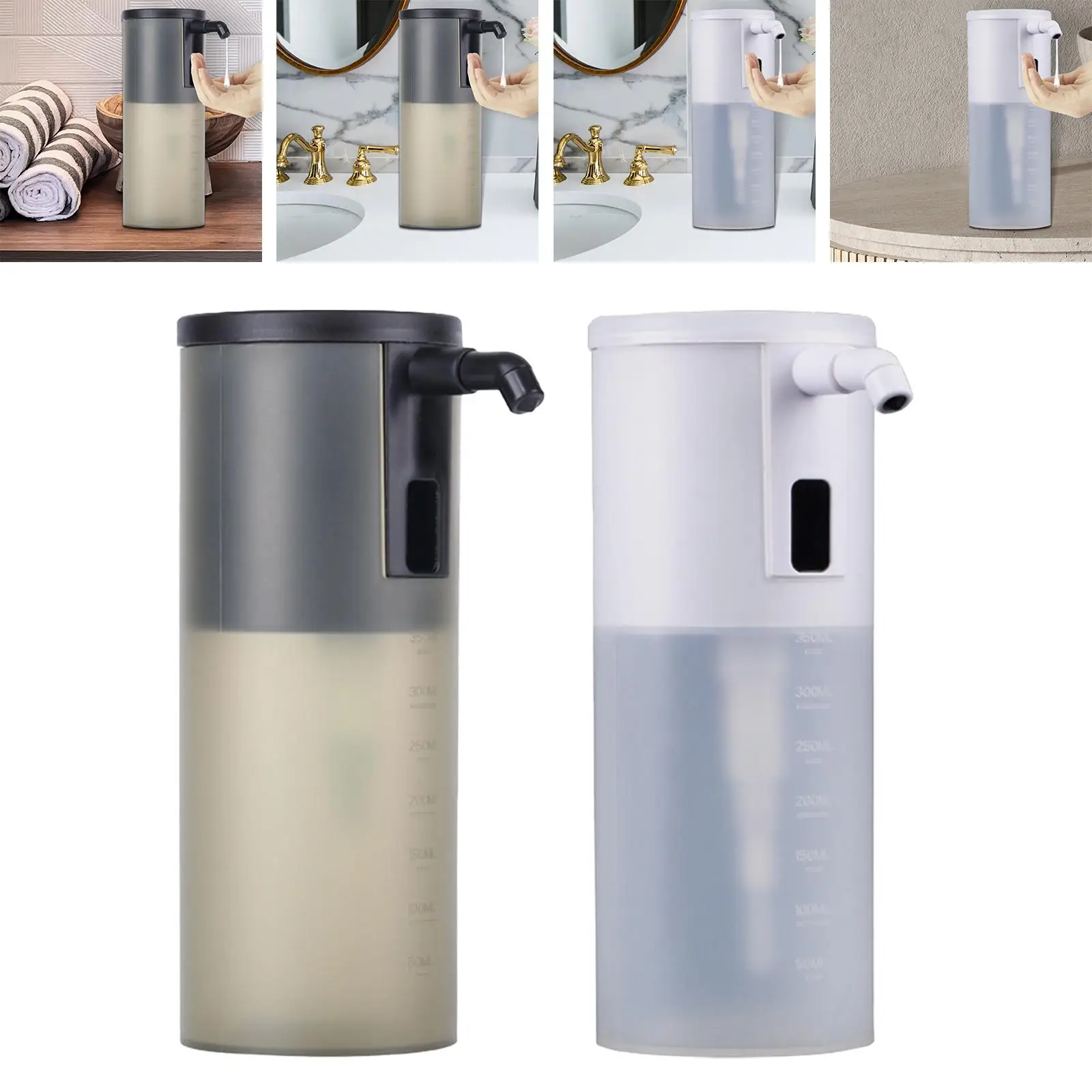 Touchless Soap Dispensers Waterproof Auto Liquid Soap Dispenser Dish Soap Dispenser for Kitchen Offices Commercial home