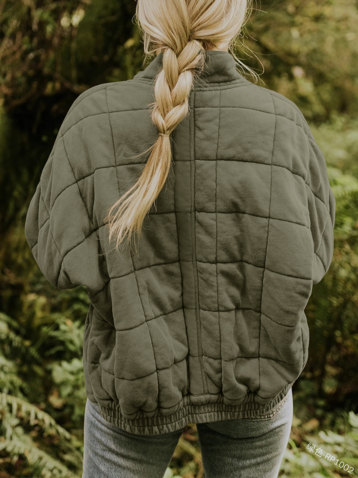 Mulheres Outono Inverno Quente Acolchoado Jaquetas Cor Sólida Manga Longa Gola Zip up Solto Leve Cabolsa Casual Outwear 3 Beauty & Health