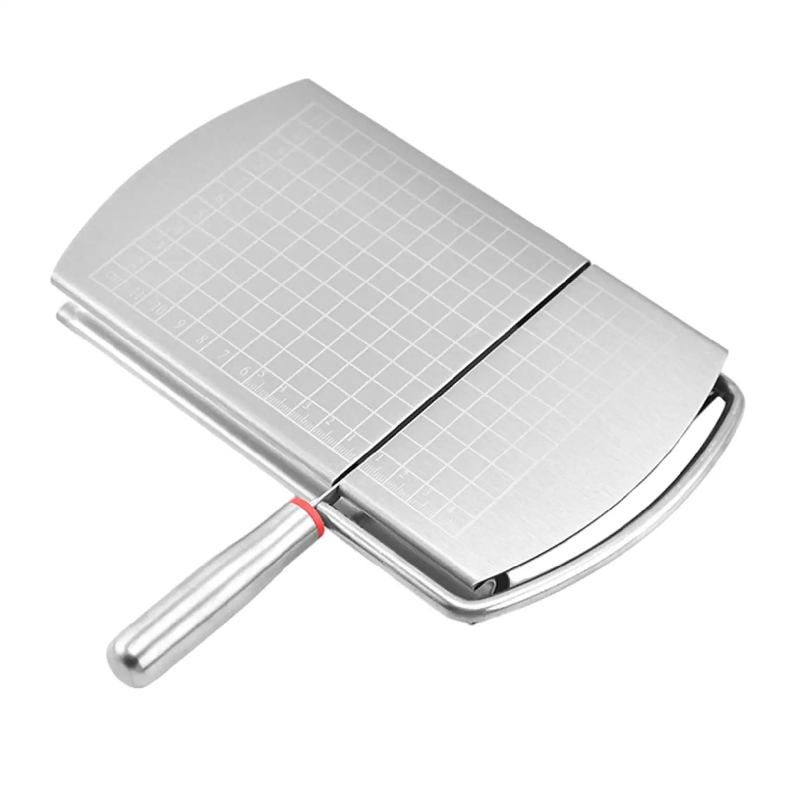 Stainless Steel Cheese Slicer Gift Heavy Duty Cheese Slicer Cutting Board Cheese Cutter for Kitchen Home Cafe Bar Restaurant