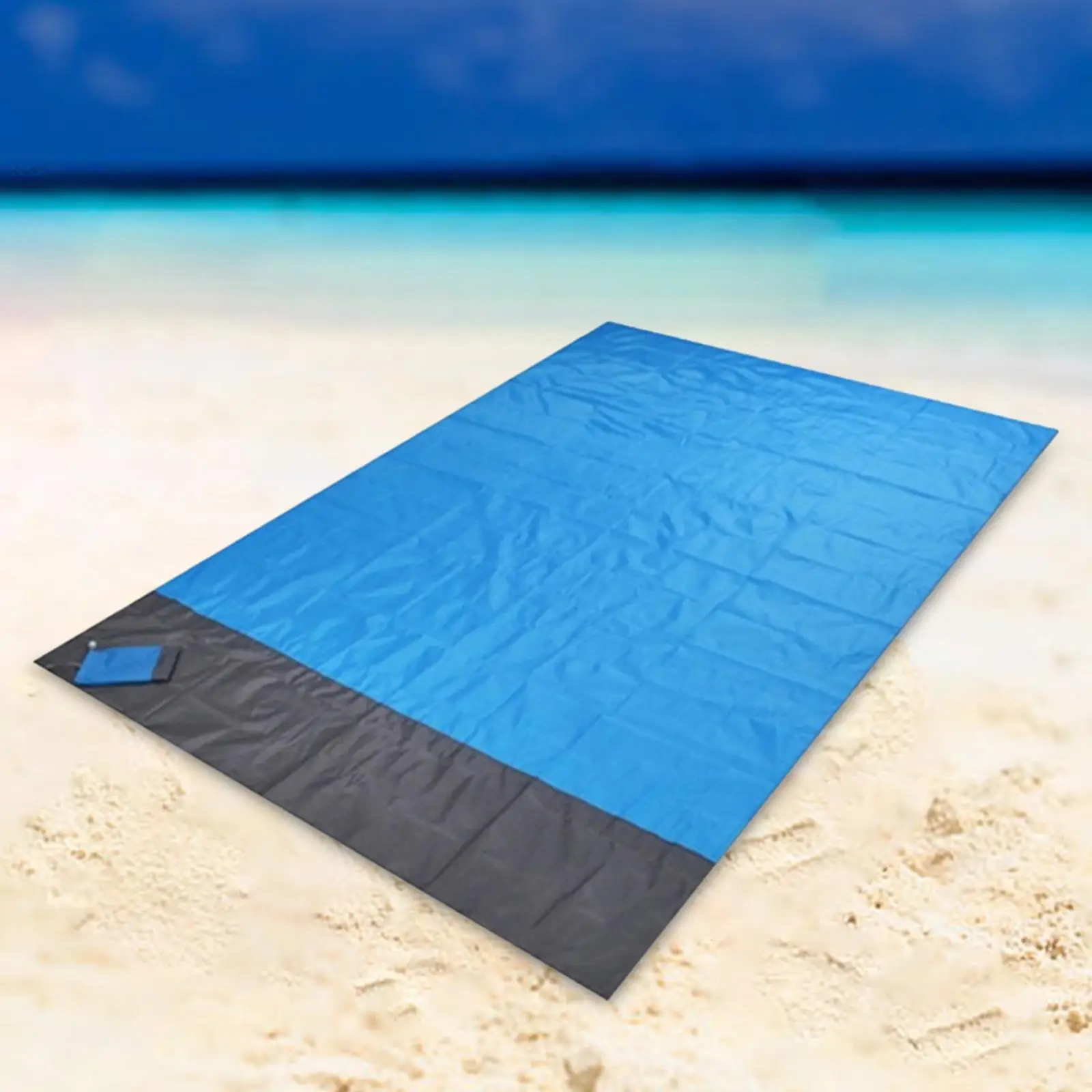Beach Blanket Picnic Blanket Lightweight  with Storage Bag Beach Mat